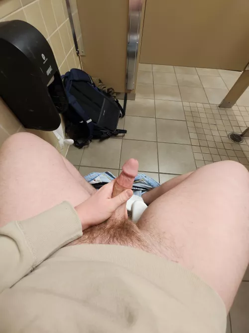 What would you do if you walked into the bathroom and seen me like this?