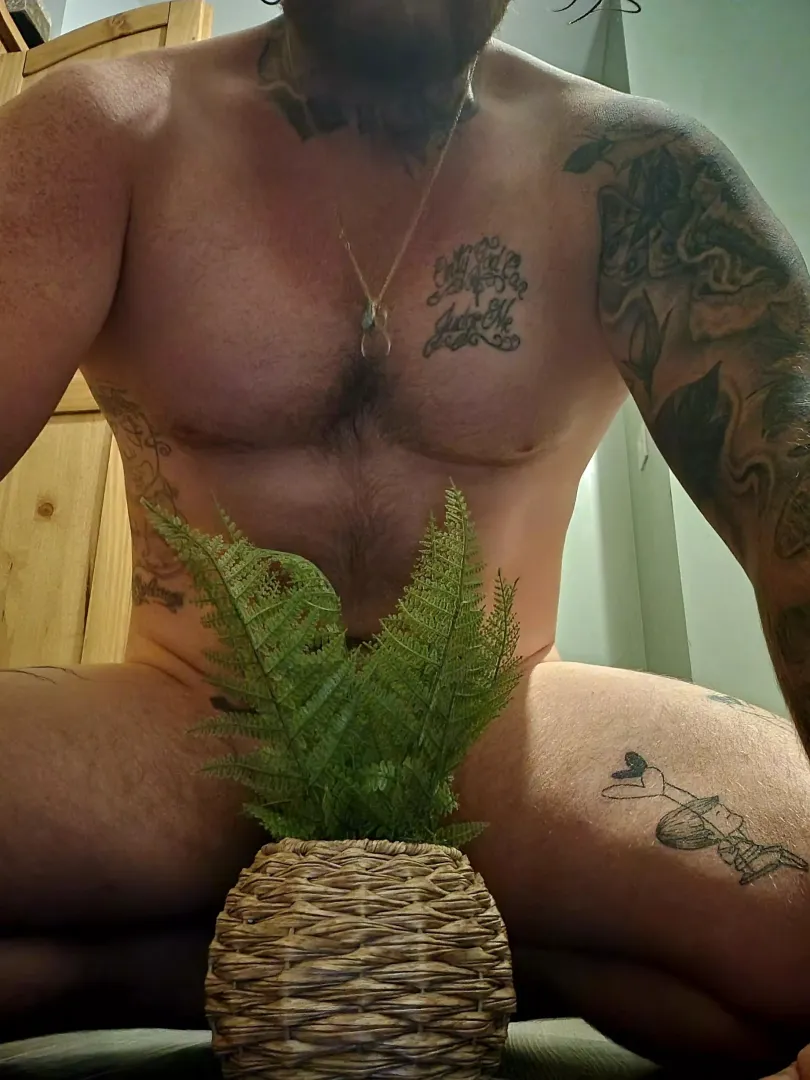what's behind the Bush is home grown 😏
