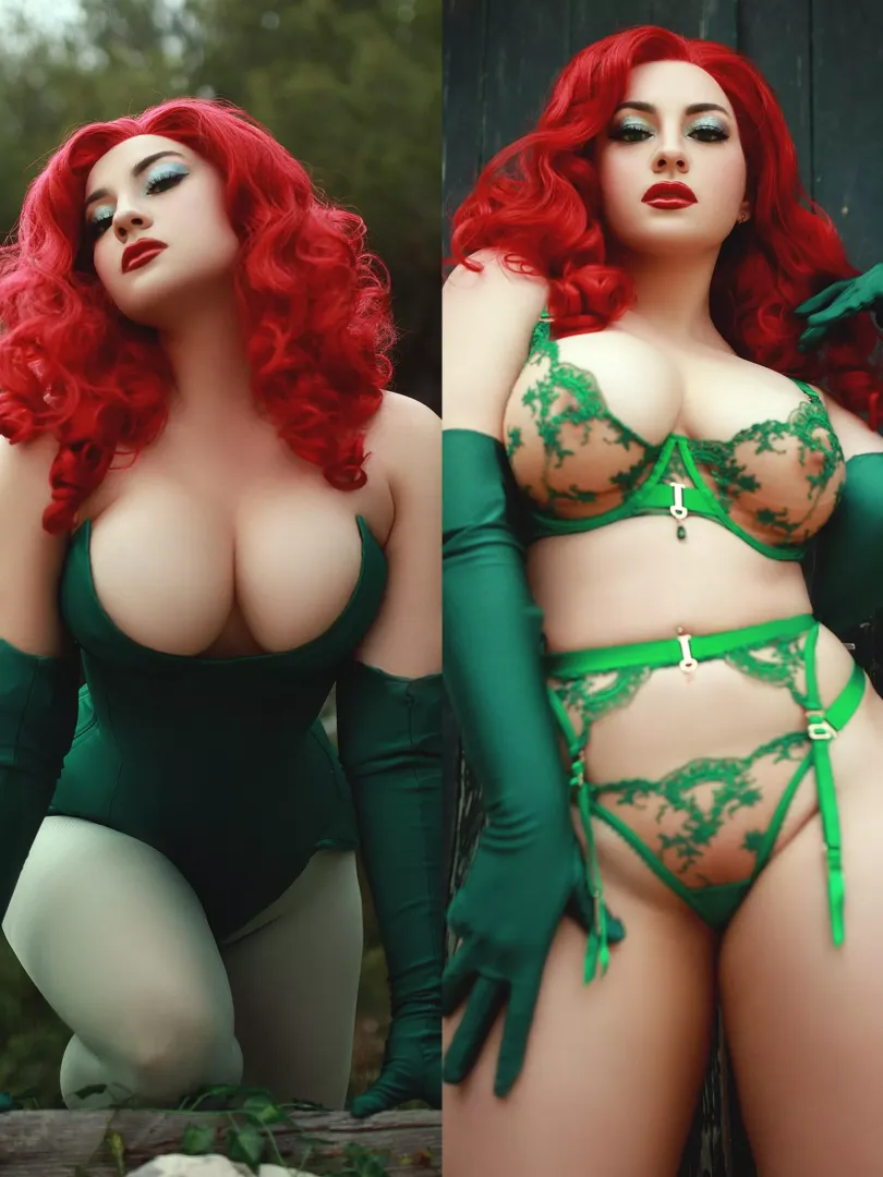 What's hiding under Poison Ivy's costume [DC comics] (ZoeVolf)