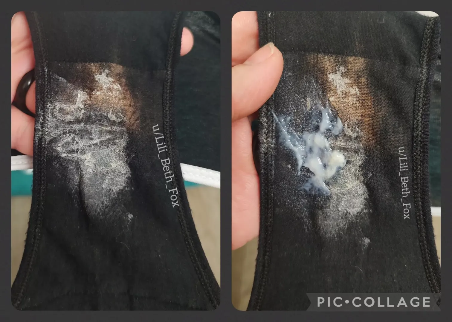 When all the wetness dries into a nice thick crust.... [OC]