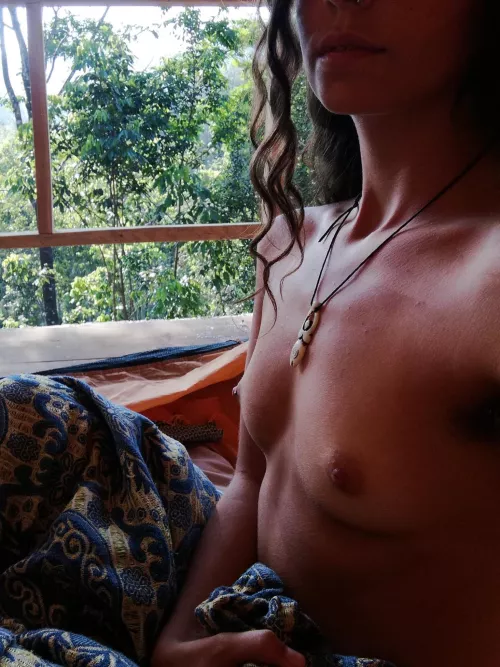 When I lived in a tent in the jungle 🌴