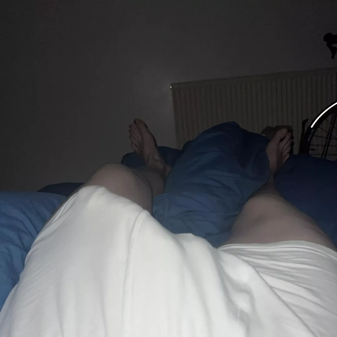 When I wake up next to you like this I think we both know what comes next