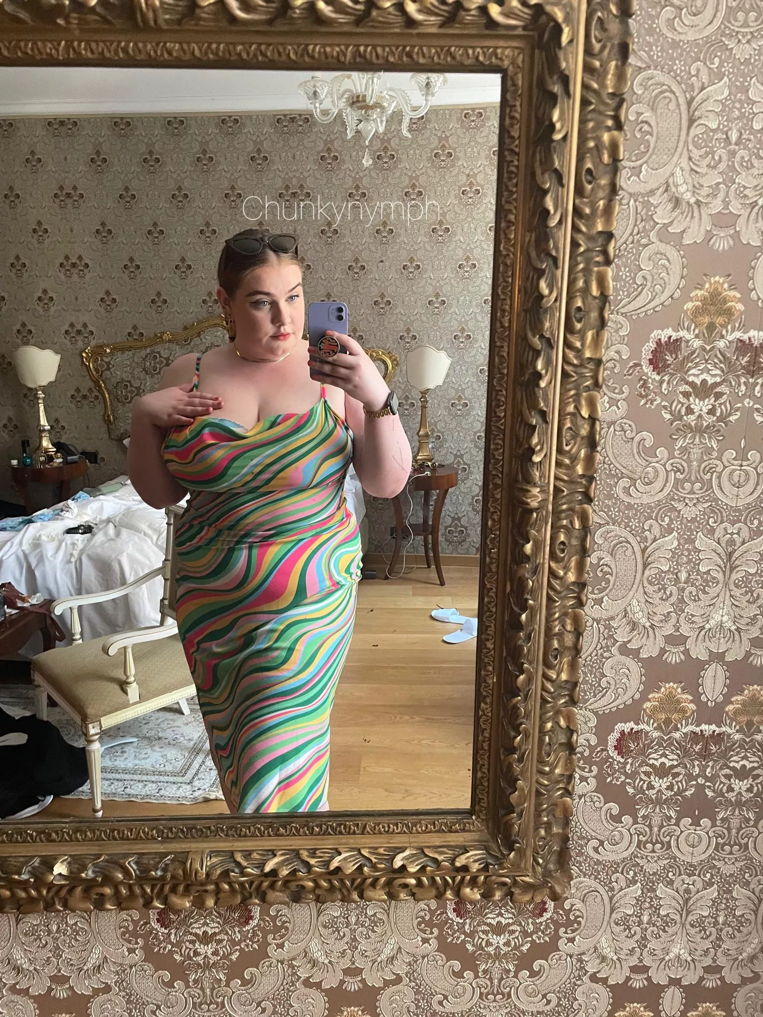 When you find that one dress that makes you love your curvy body [f]