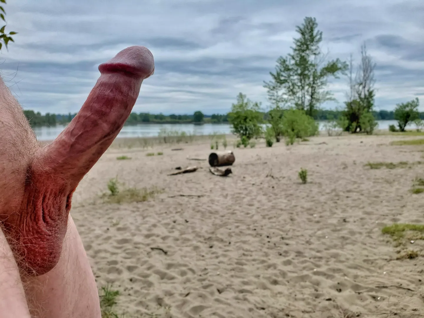 When you get the nude beach to yourself
