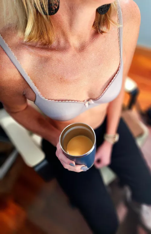 When your sweater isn't quite dry yet.