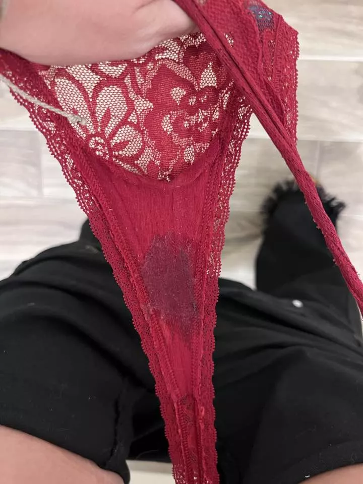 When you're at work and just want to cum so bad!