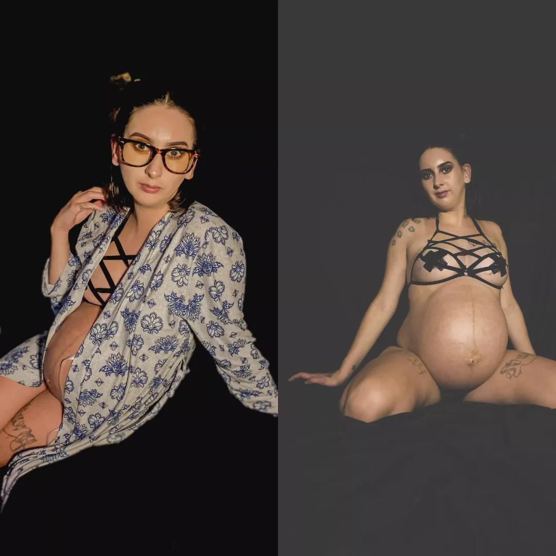 When you’re pregnant it makes you create your own lingerie OC