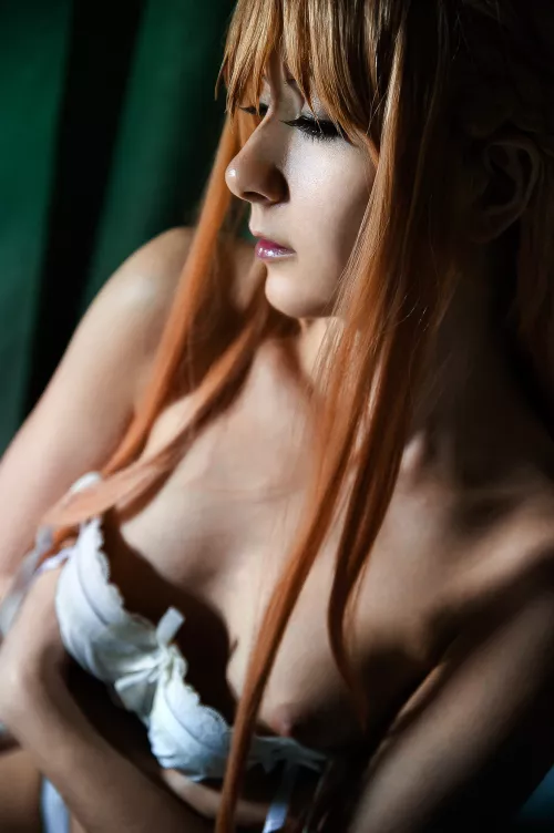 Where are you, Kirito-kun? Asuna cosplay by LilyBerryHedgehog