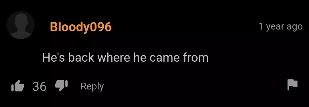 where he came from.