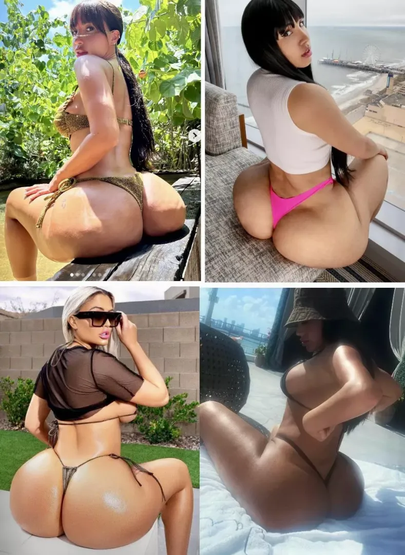 Which Ass are you picking to sit on your face? 👀🍑
