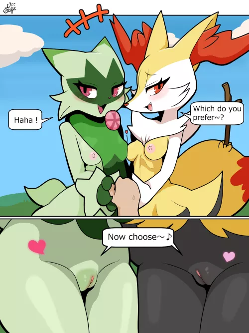 Which do you prefer?~ [FF] (san_ruishin)