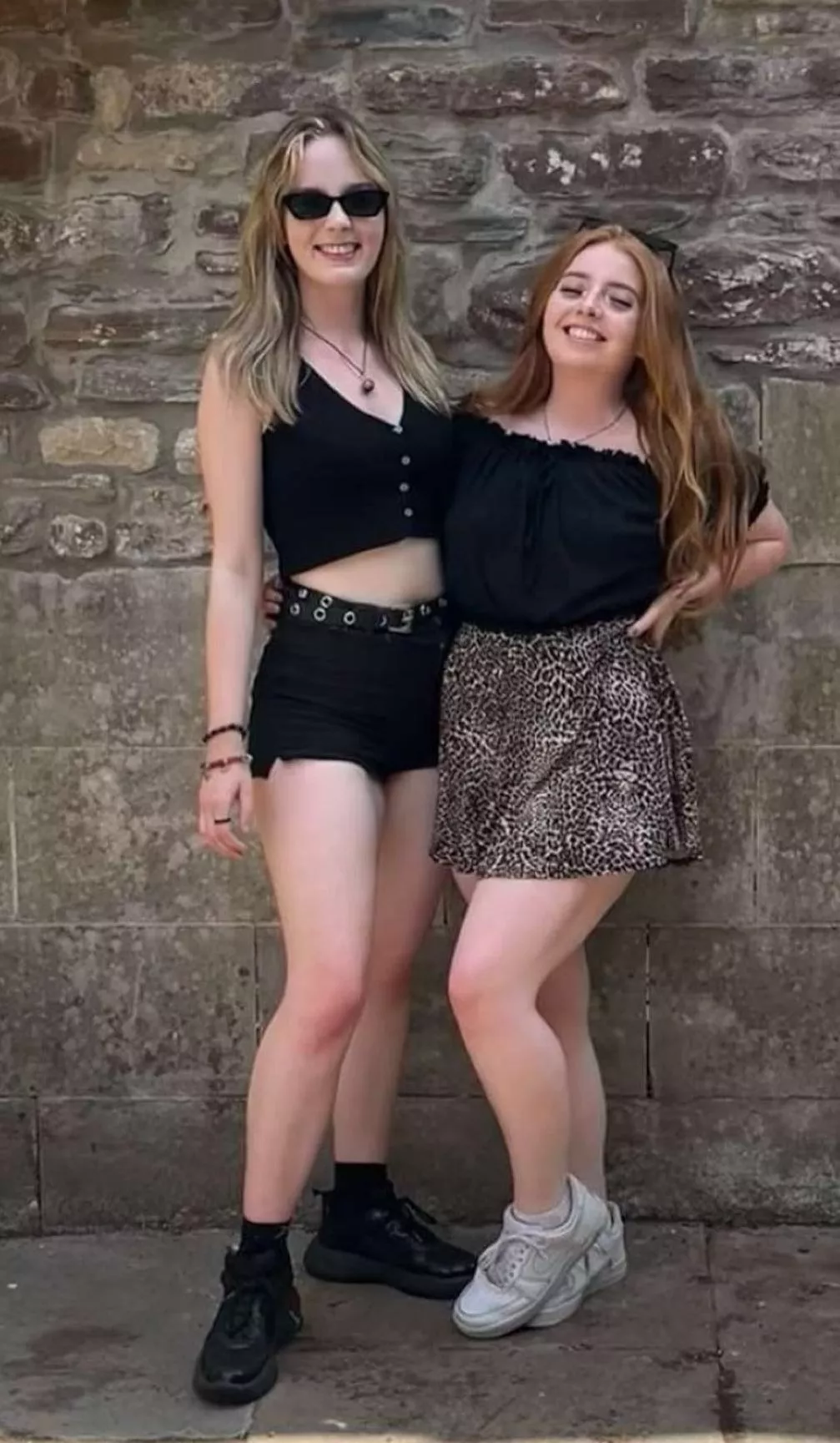 Which girl are you buying a drink at the bar?