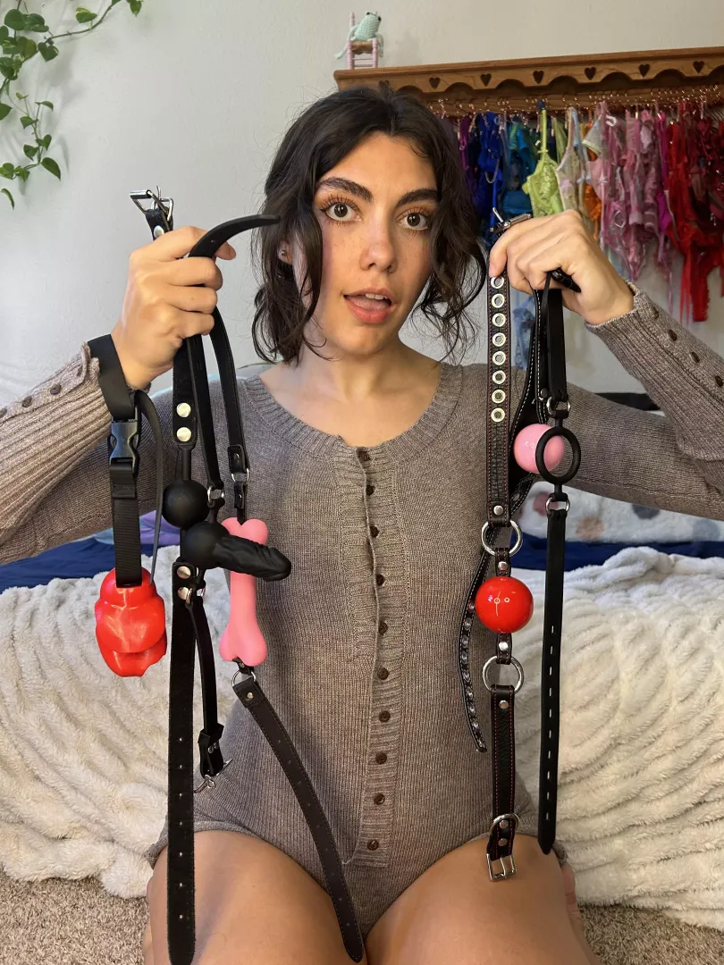 Which one do you want to see on me the most?