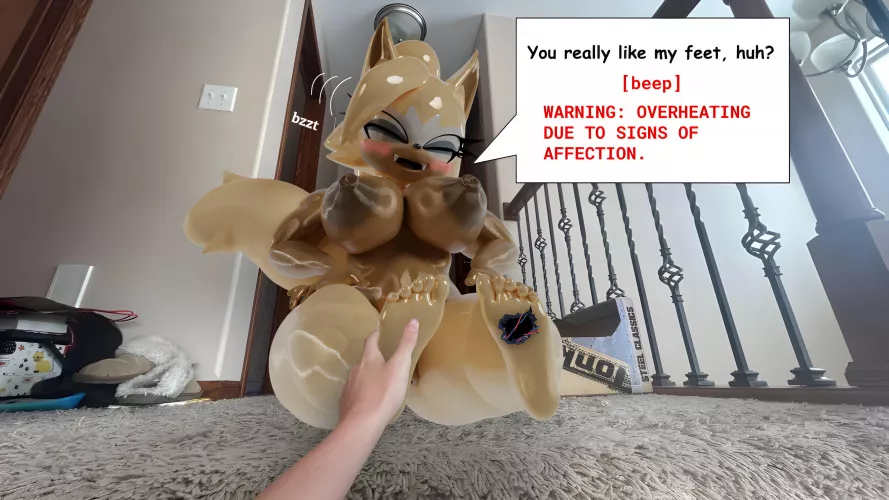 Whisper-Bot’s foot repair
