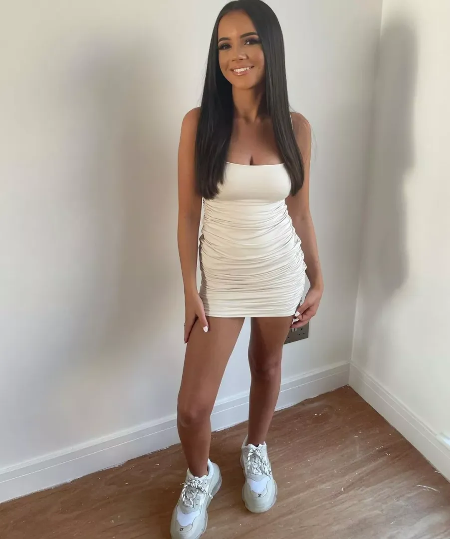 White dress