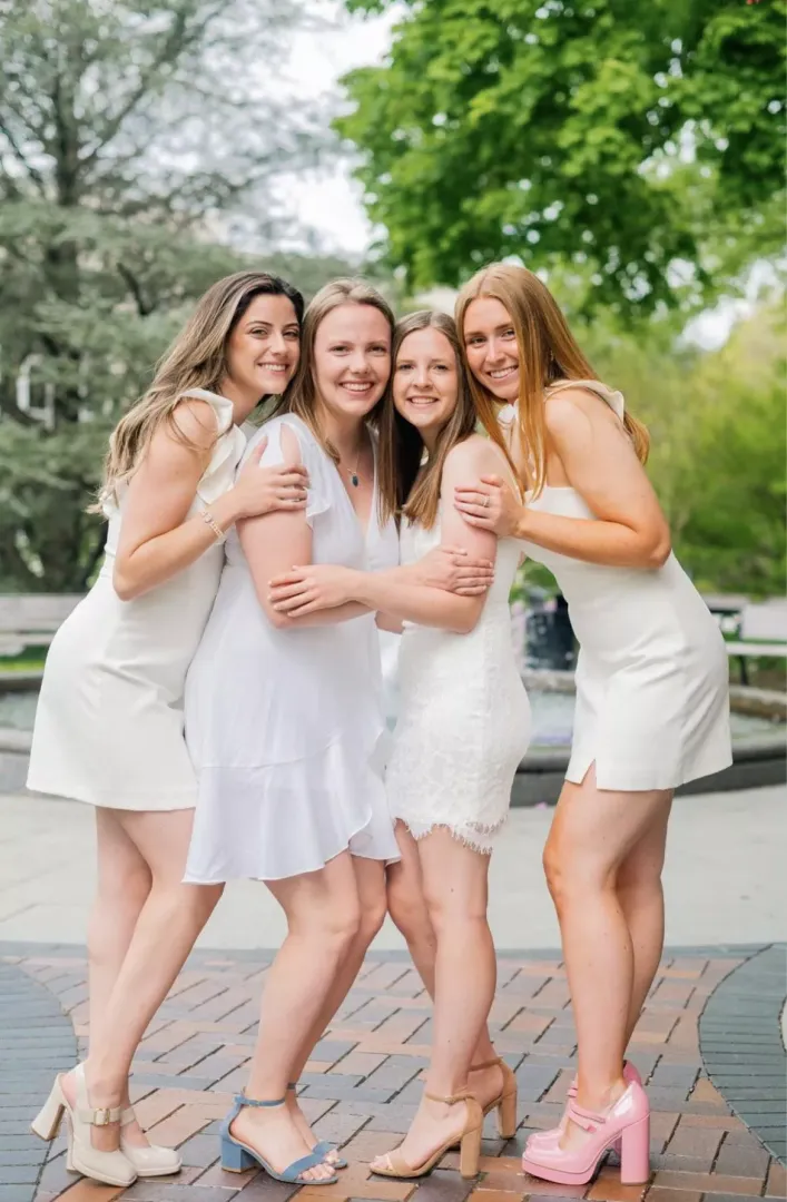 White dresses