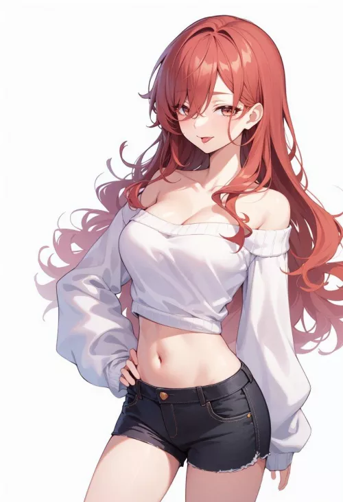White Off-Shoulder 