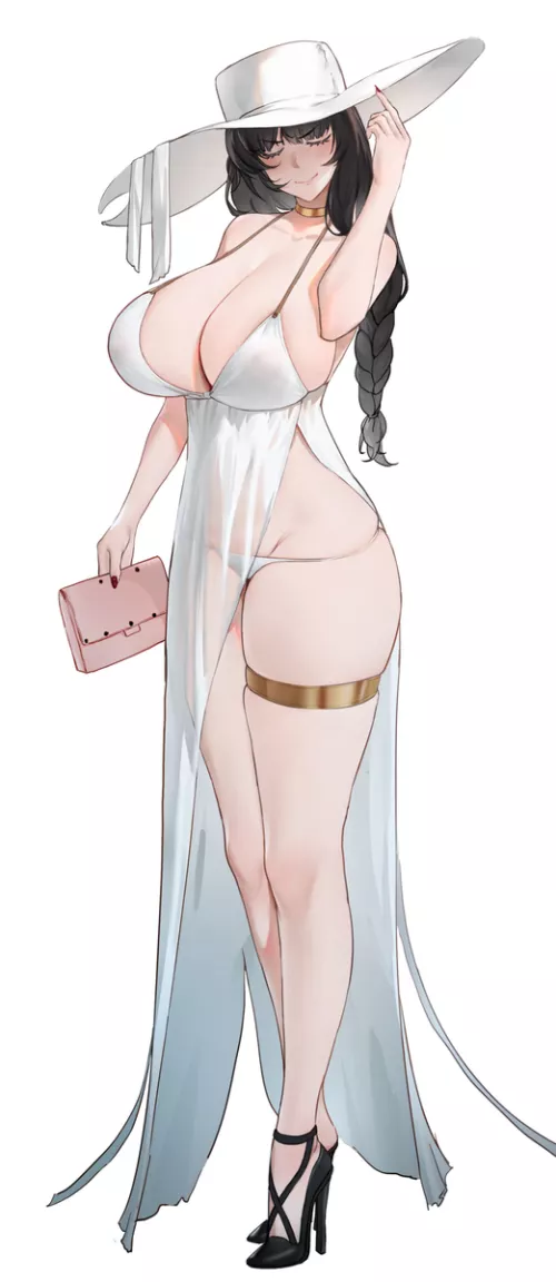 White suit for Mary