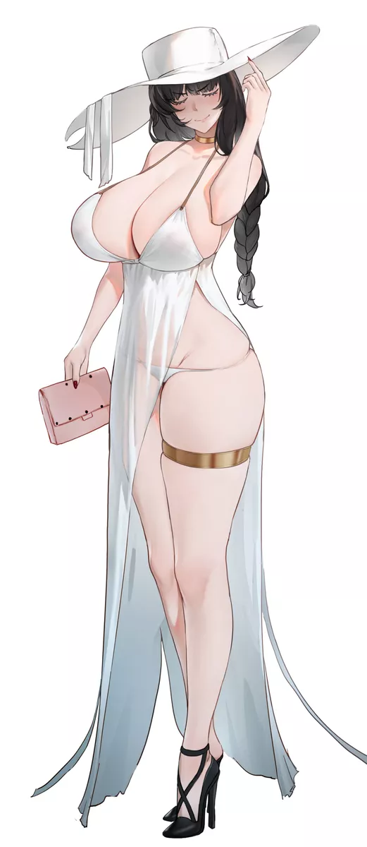 White suit for Mary