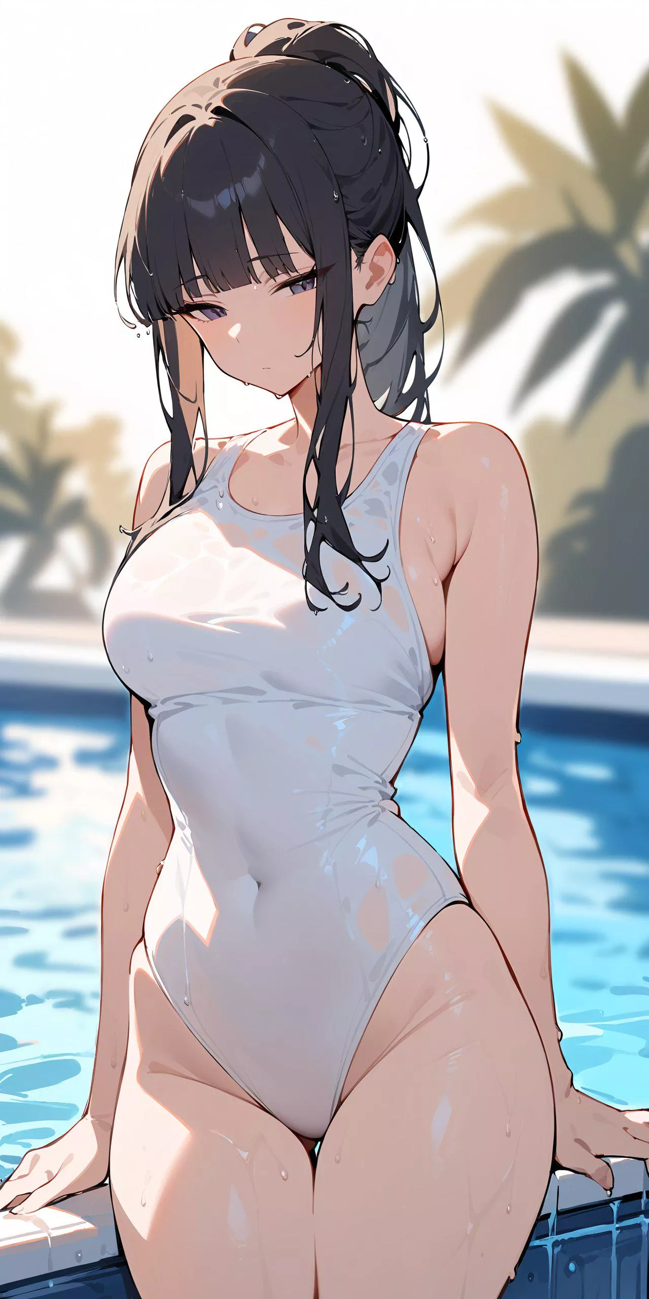 White Swimsuit 