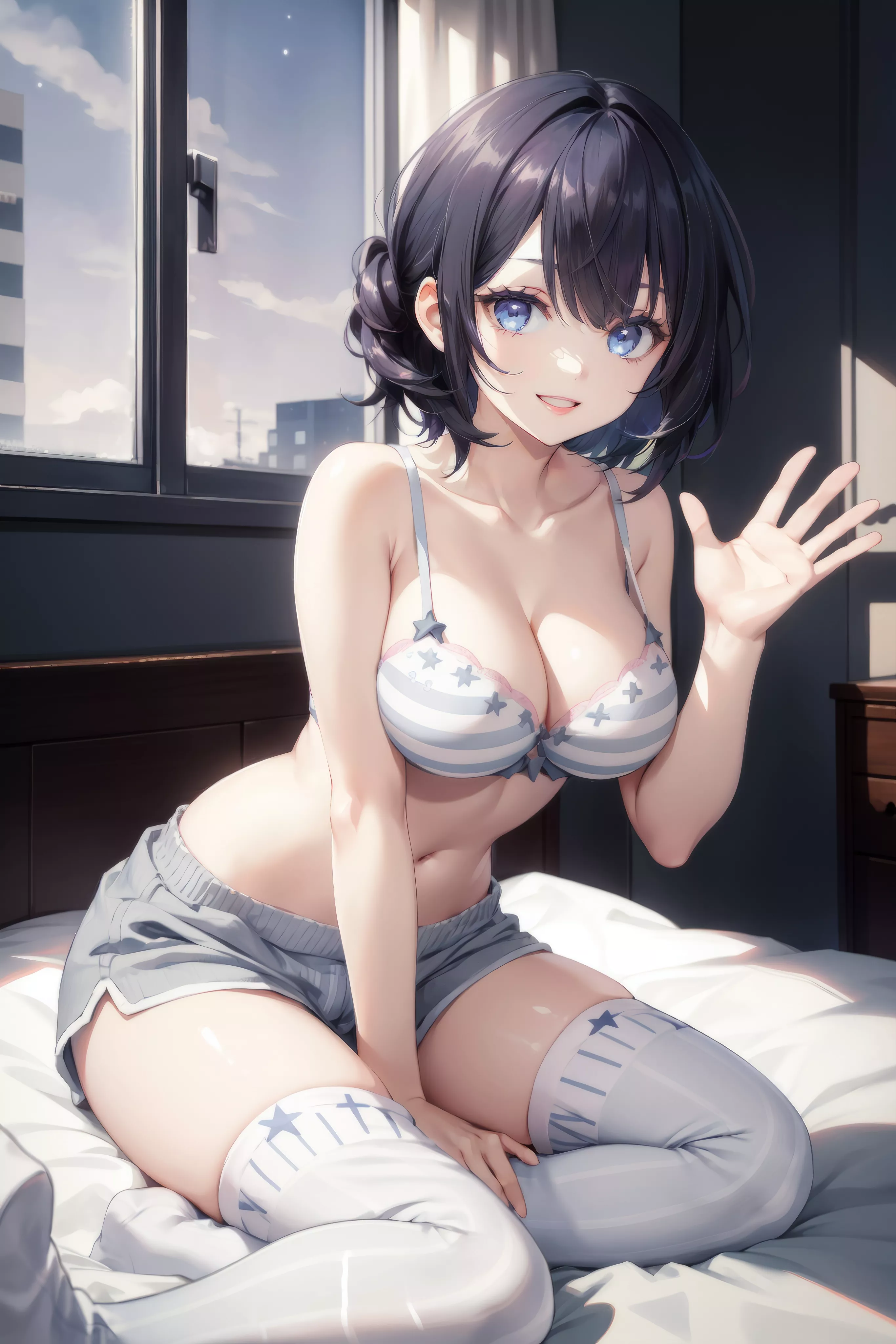 White Thigh-Highs