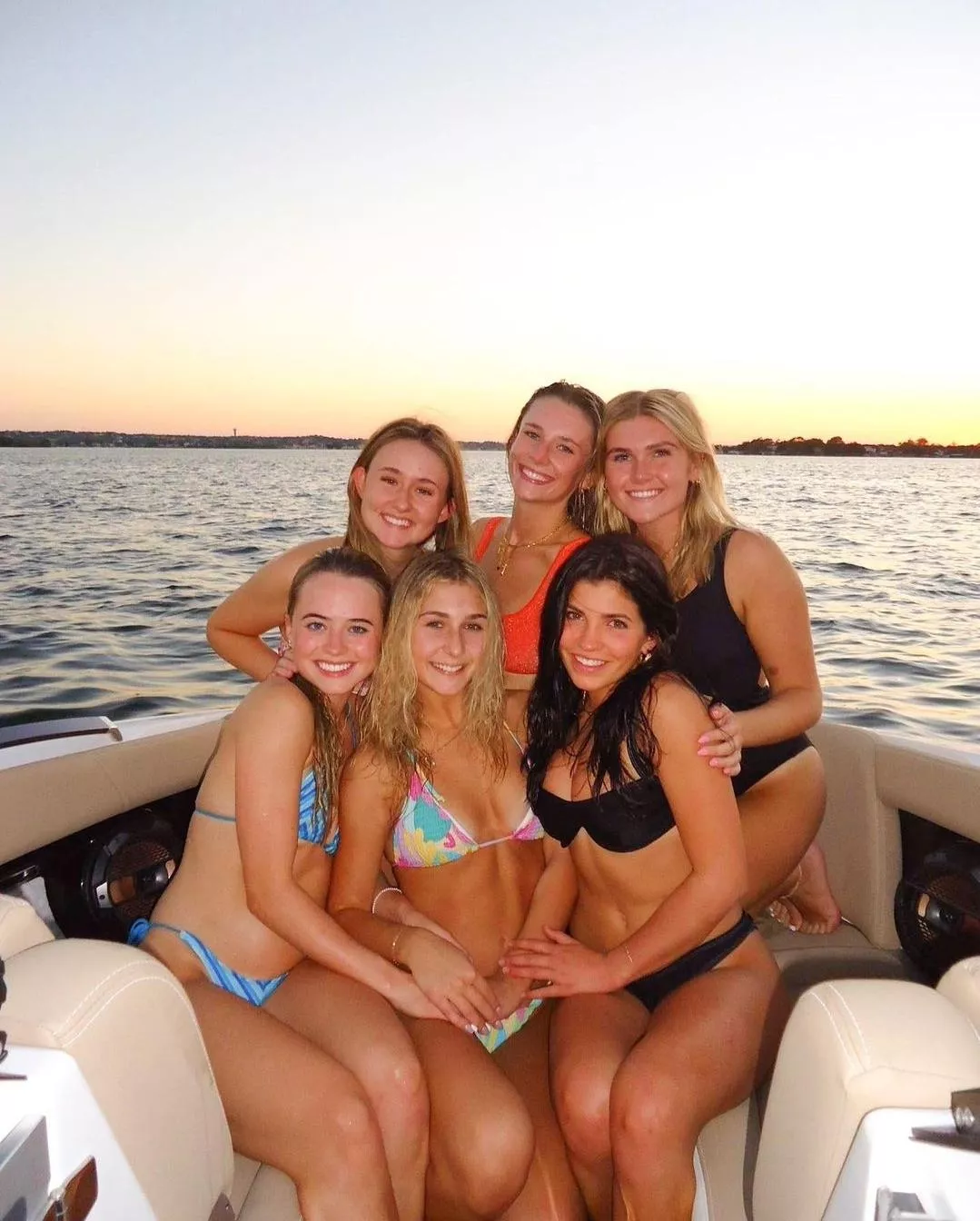 Who are you taking for a sunset cruise? (Back row first) [6]