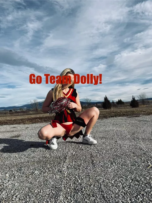 Who doesn’t love a blonde cheerleader named Dolly