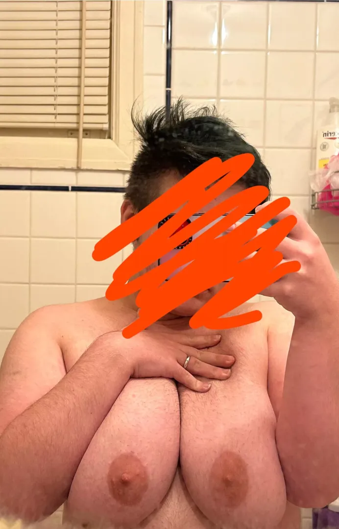 Who doesn’t love a hairy boi with huge tits