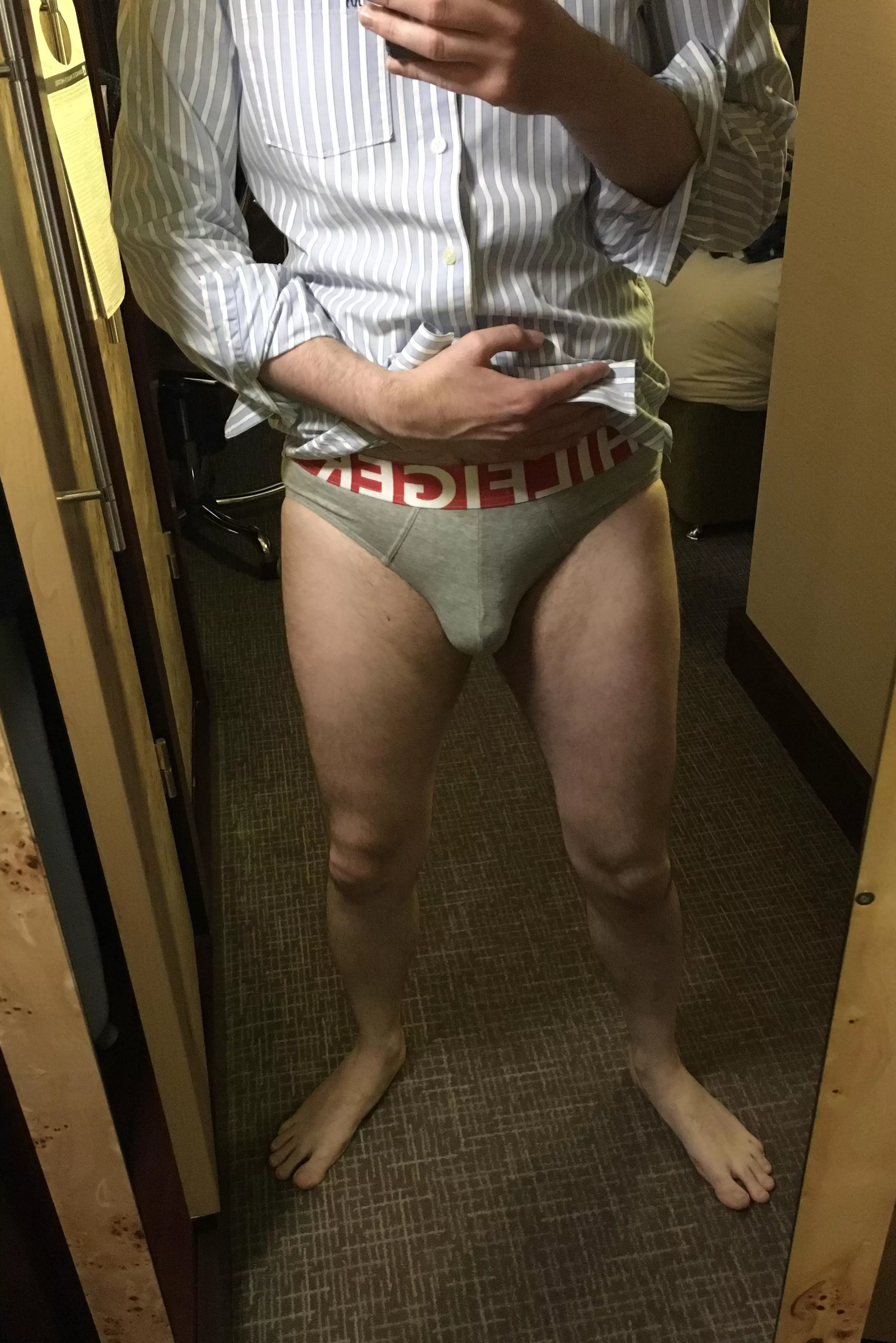 Who doesn’t love hotel room mirrors?