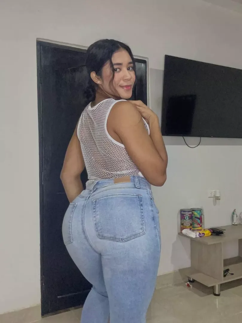 Who likes a native American filling jeans this much