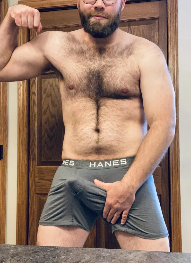 Who needs a bearded, burly, 6’5” dadbod to unwrap for Christmas?