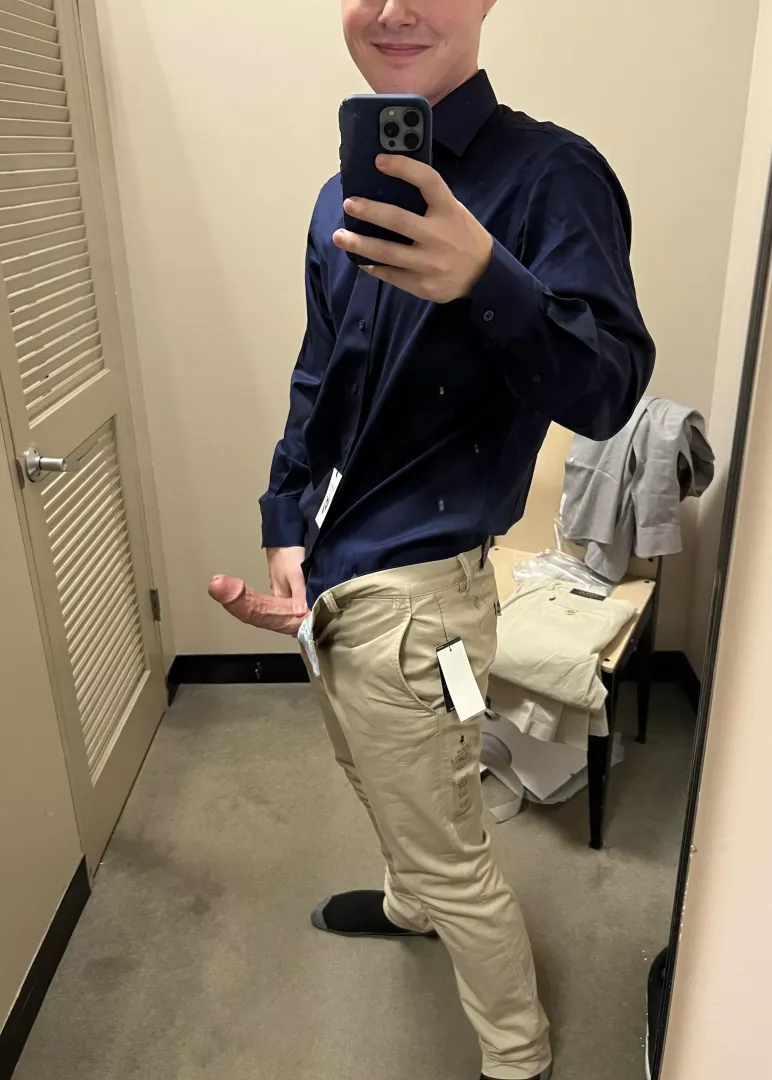 Who wants to have some fun in a changing room?