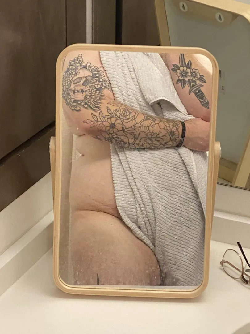 Who wants to help me dry off?