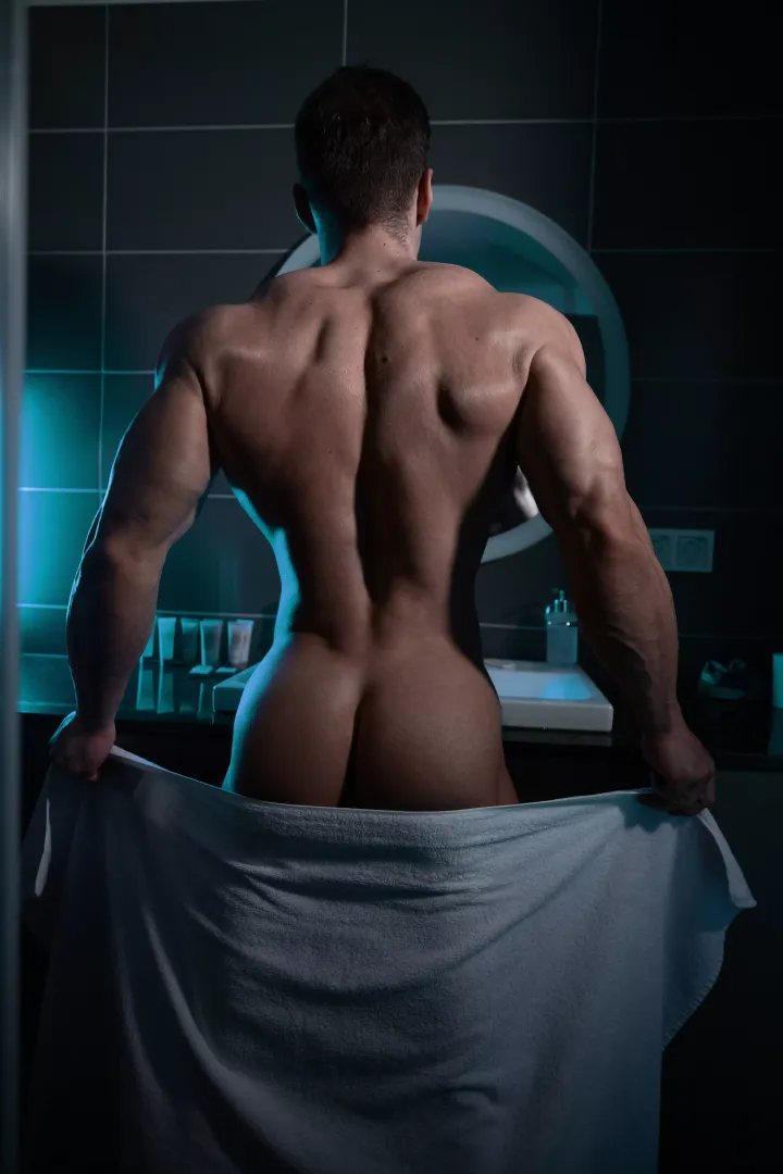 Who wants to oil that butt up?