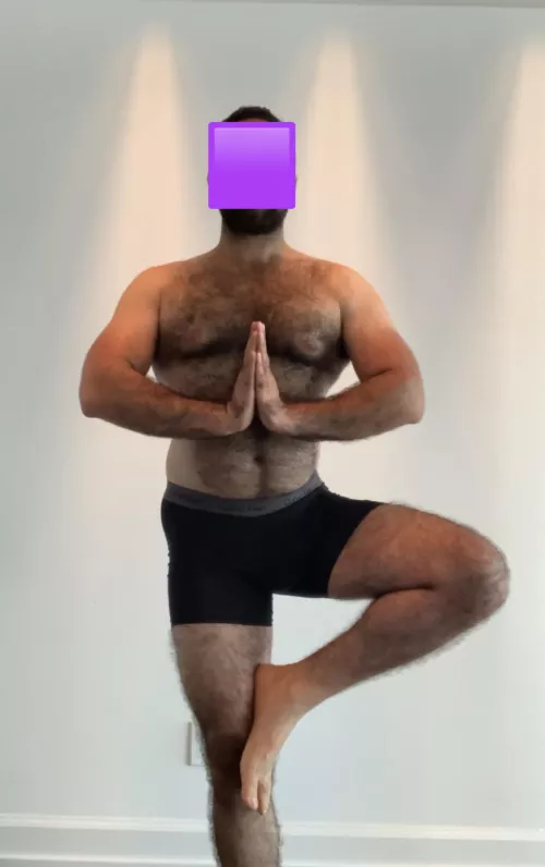 Who wants to practice some yoga with me?