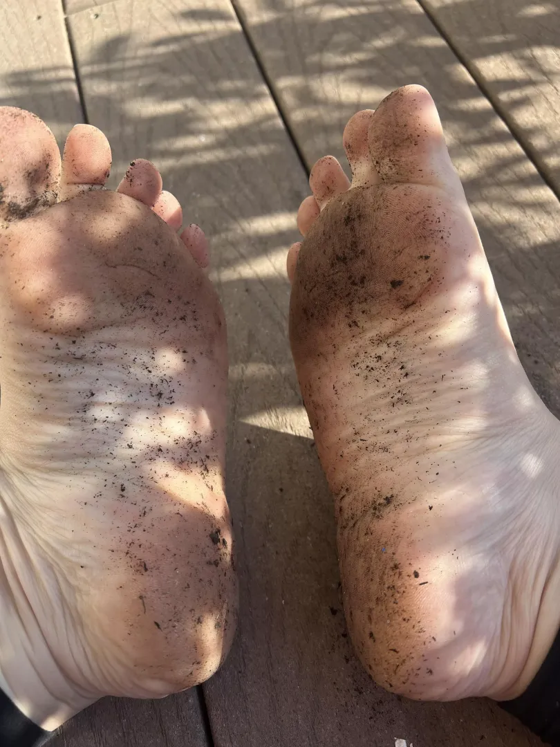 Who wants to see how they got this dirty?