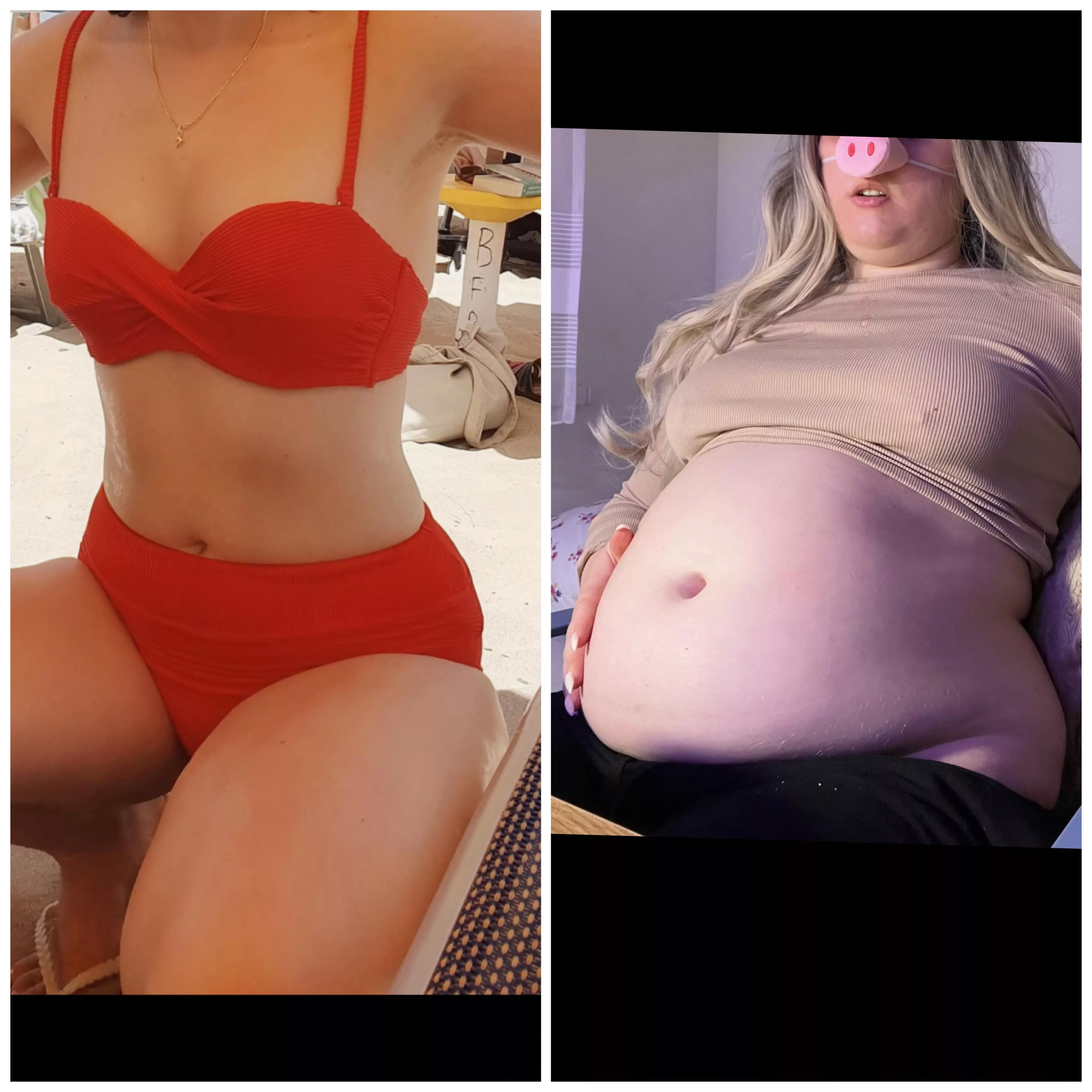 Whoops I became a pig 🐷 OnlyFans: @fatmerida