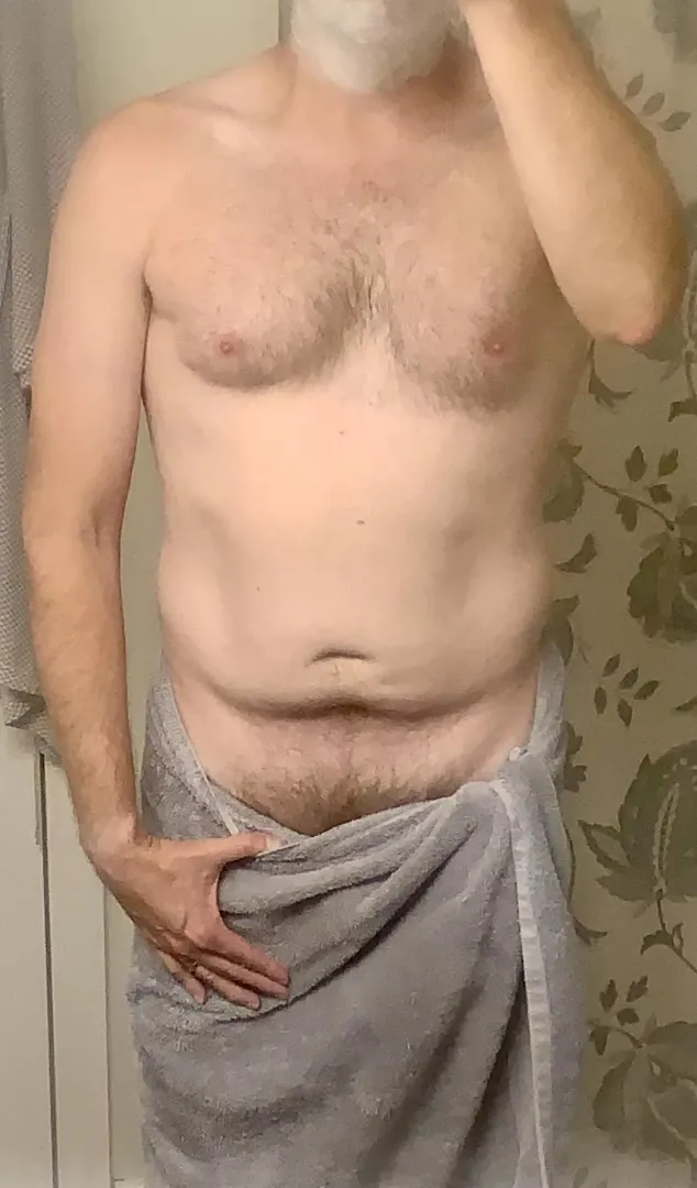 Whoops this towel is slipping