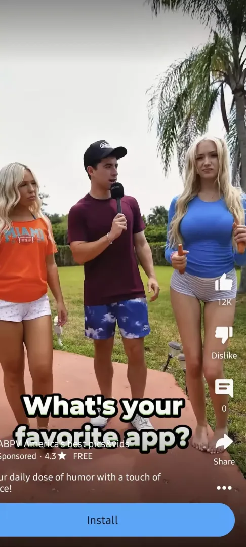 Who's blonde girl?