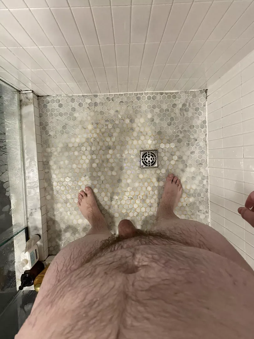 who’s meeting me in the shower?