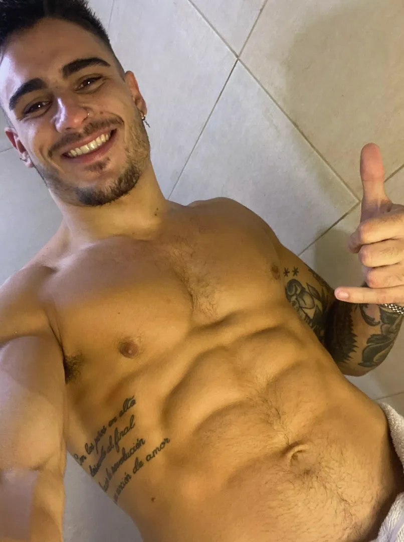 who's the naughty boy in the shower?