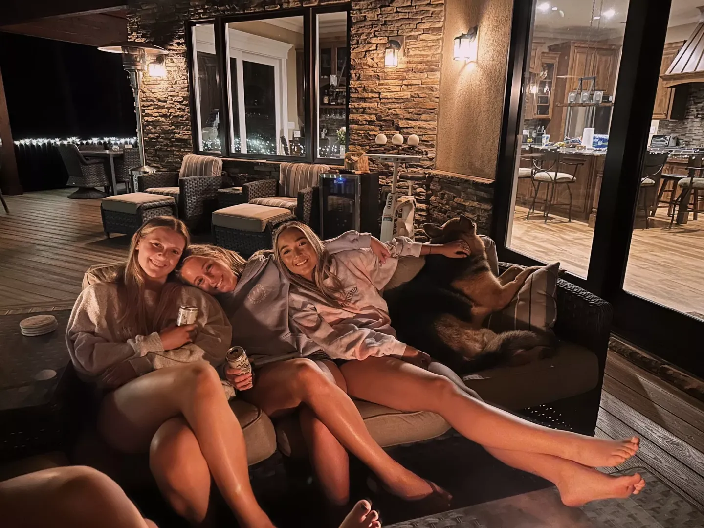 Whose legs?