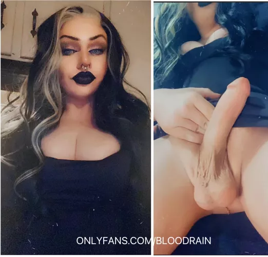 Why aren’t you on my knees servicing my delicious girl cock? Could you handle it? <3