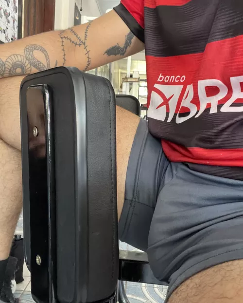 Why do I always get hard in leg day?