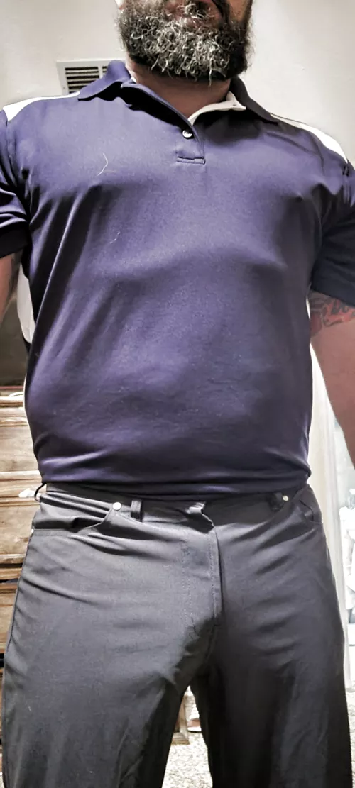 Why is every staring at me on the golf course today? [43] Straight. Dm Open