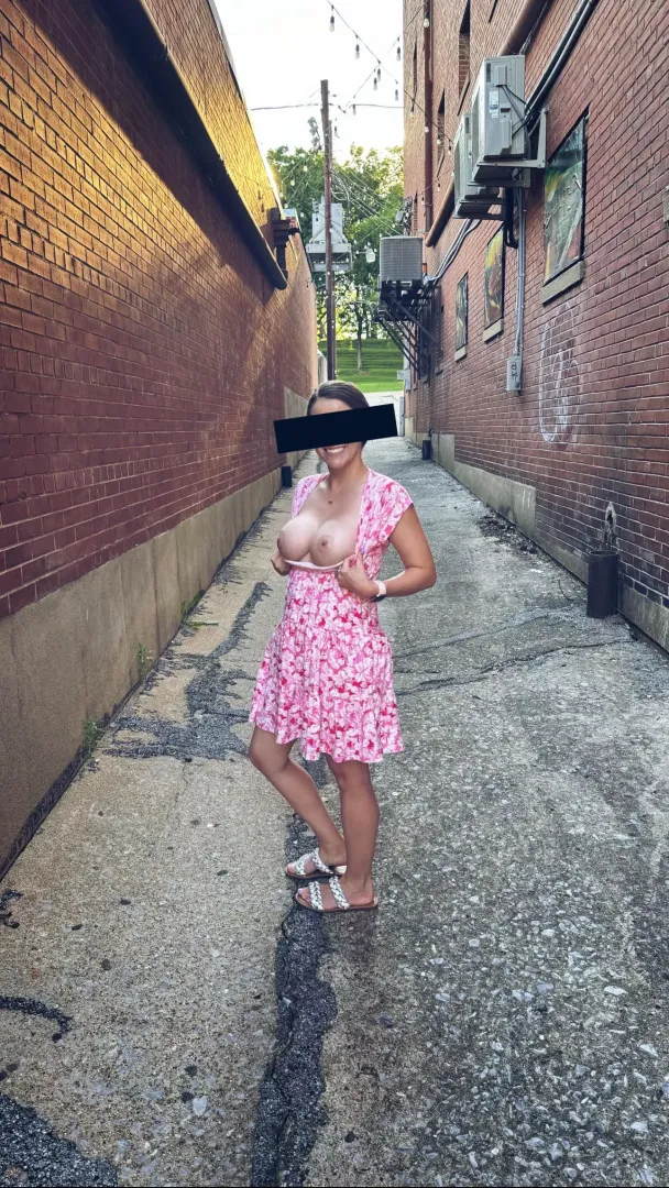 Why would you do with me in an alley?