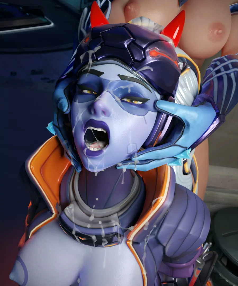Widowmaker drizzled on with Mercy, (M71Z30)