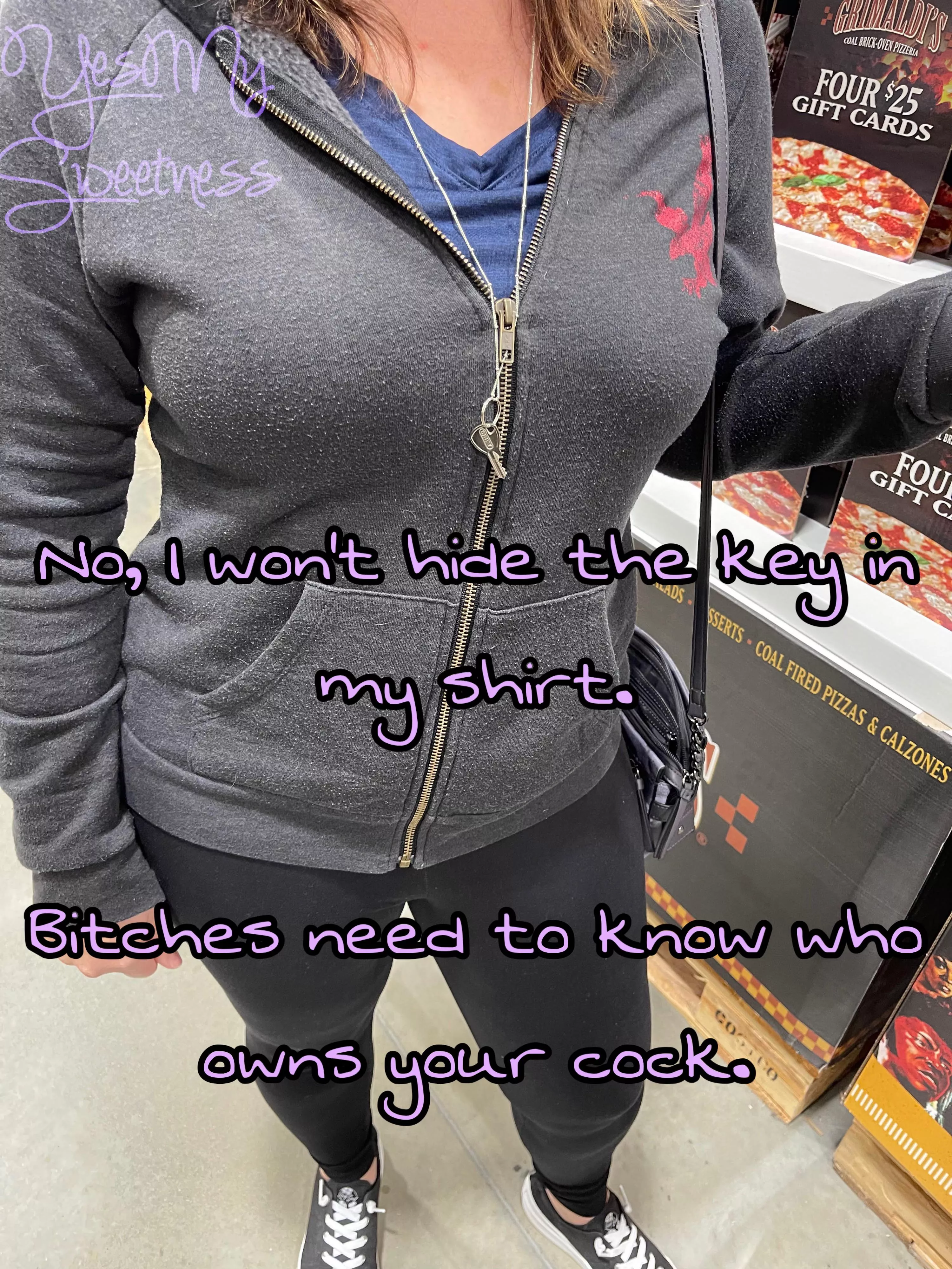 Wife establishes dominance