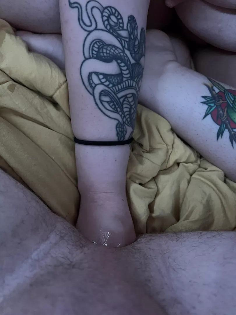 Wife fisted me for the first time