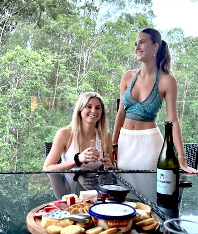 Wine with friends!
